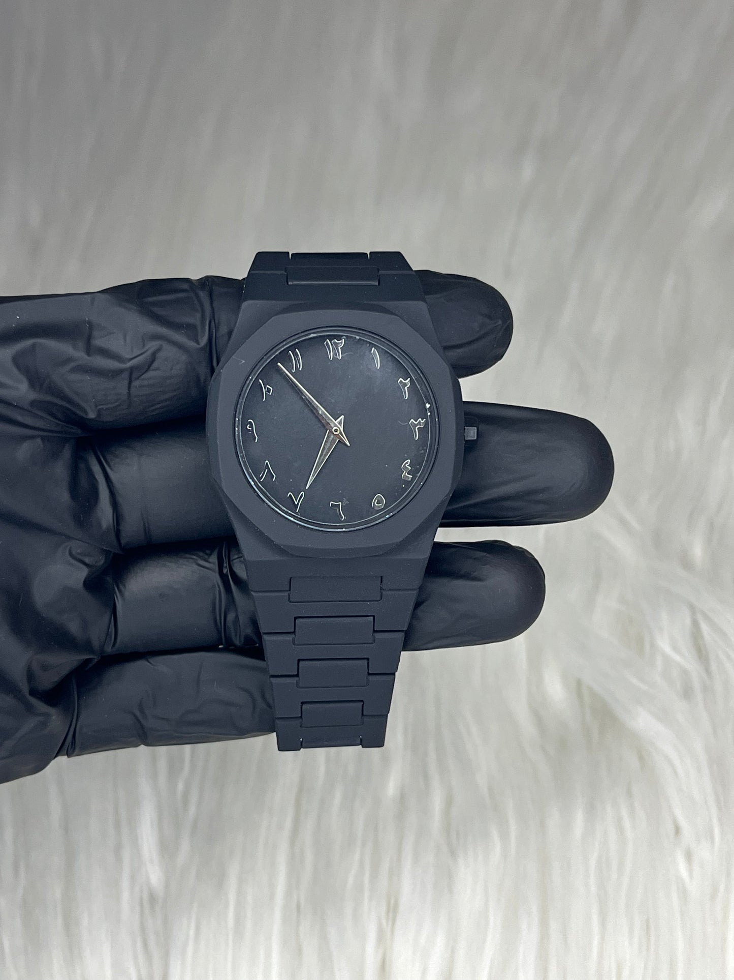 Black Arabic Aura watch