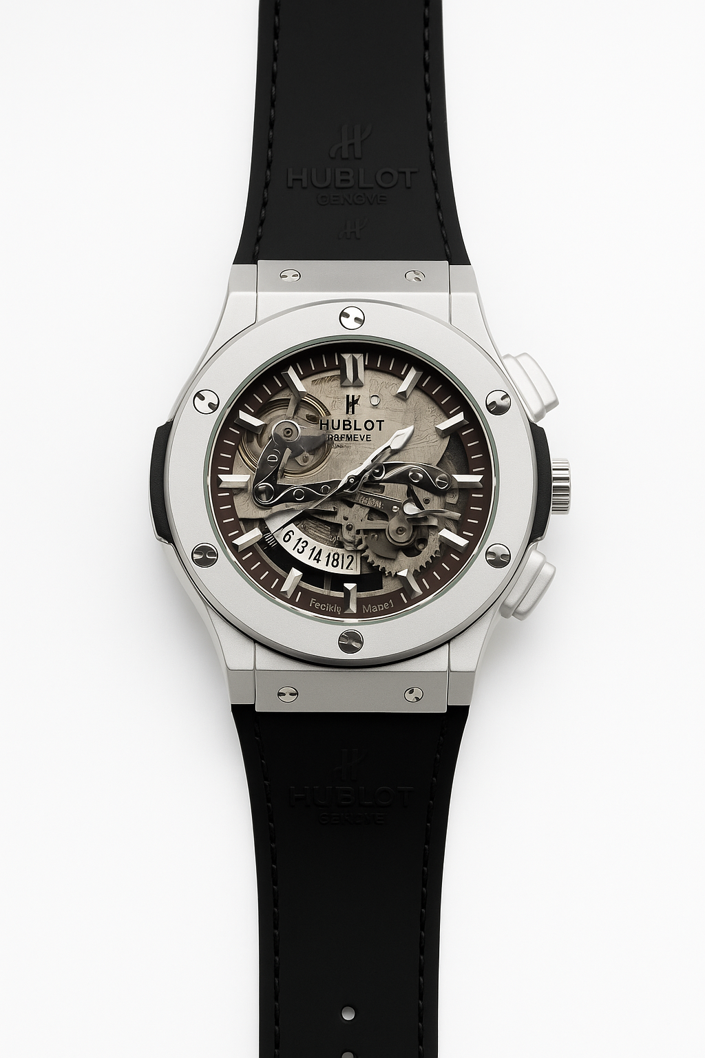 Hublot Classic Fusion – Exquisite Silver Dial, Titanium Mastery & Automatic Precision