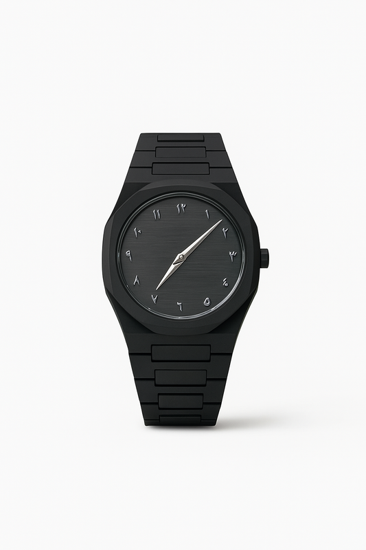 Black Arabic Aura watch